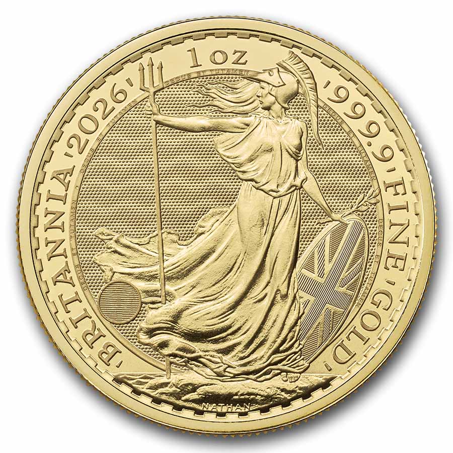 2026 GB 1 oz Gold Britannia 10-Coin MD® Premier PCGS FS®