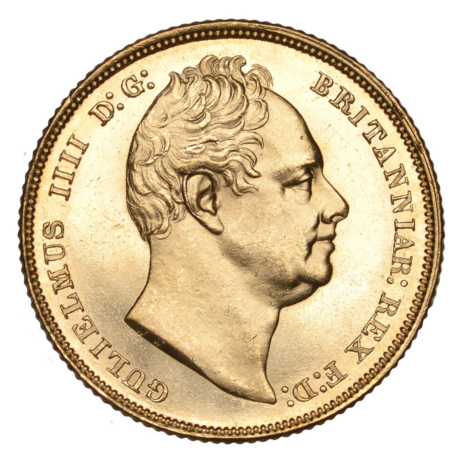 1831 Great Britain Gold Sovereign George IV MS-64+ NGC