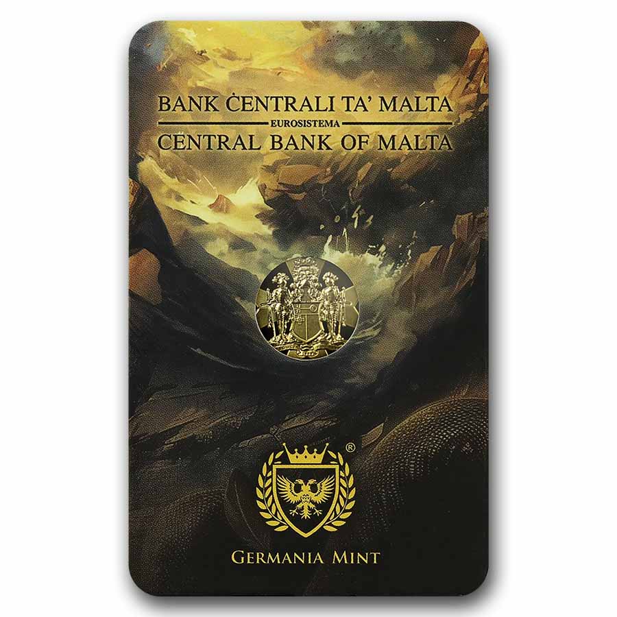 2025 Malta Golden Eagle 1/10 oz Gold Limited Edition BU Coin