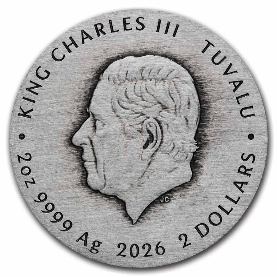 2026 TUV 2 oz Silver Colorized Antiqued Stranger Things Villians