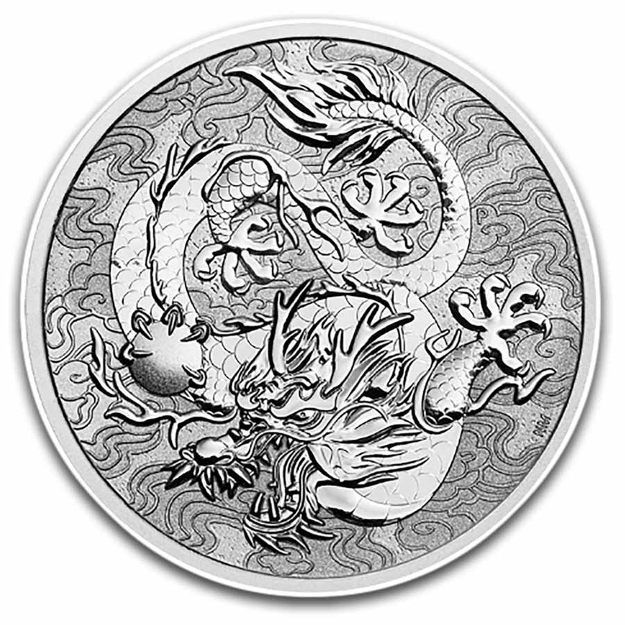 2025 Australia 10 oz Silver Dragon MS-70 PCGS