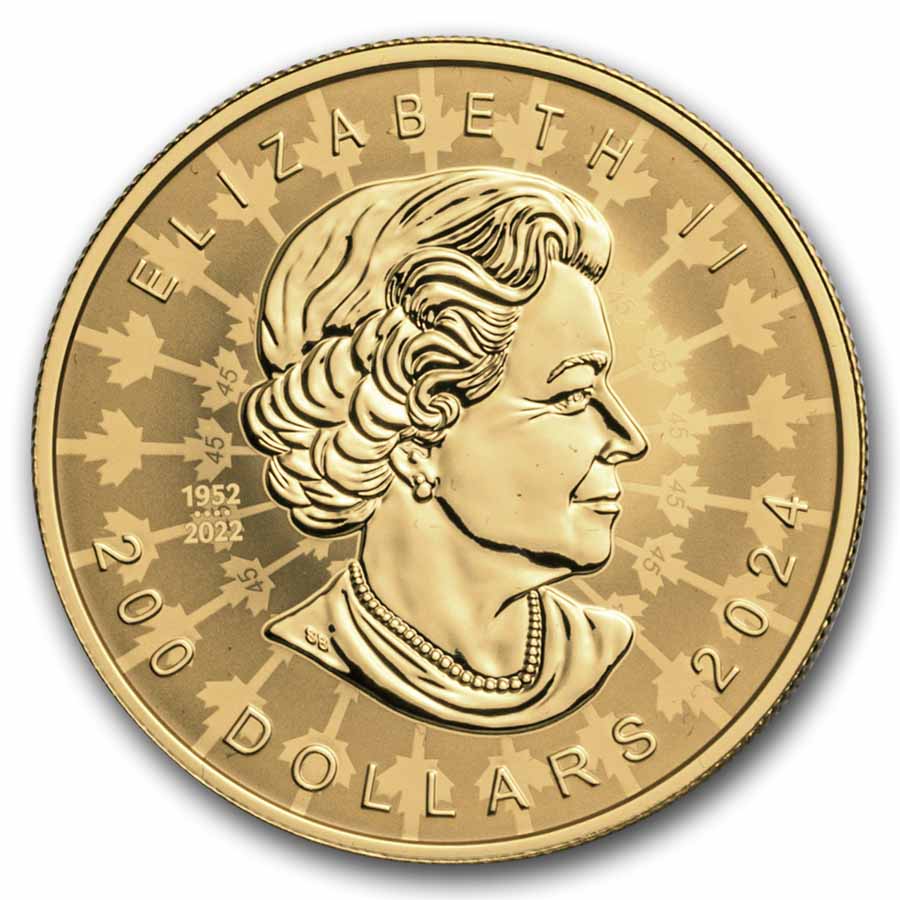 2024 Canada 2 oz Gold $200 Proud Maple (Box/COA)