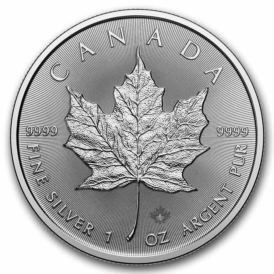 2026 Canada 1 oz Silver Maple Leaf (25-Coin MintDirect® Tube)