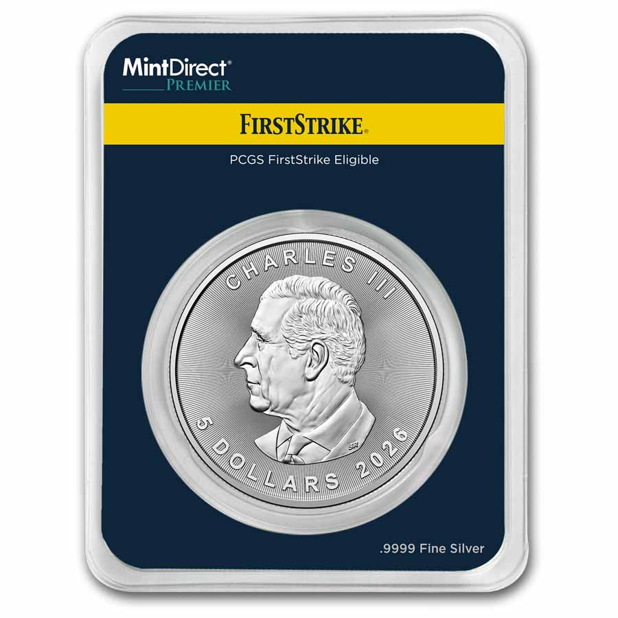 2026 Canada 1 oz Silver Maple Leaf (MD® Premier Single + PCGS FS)
