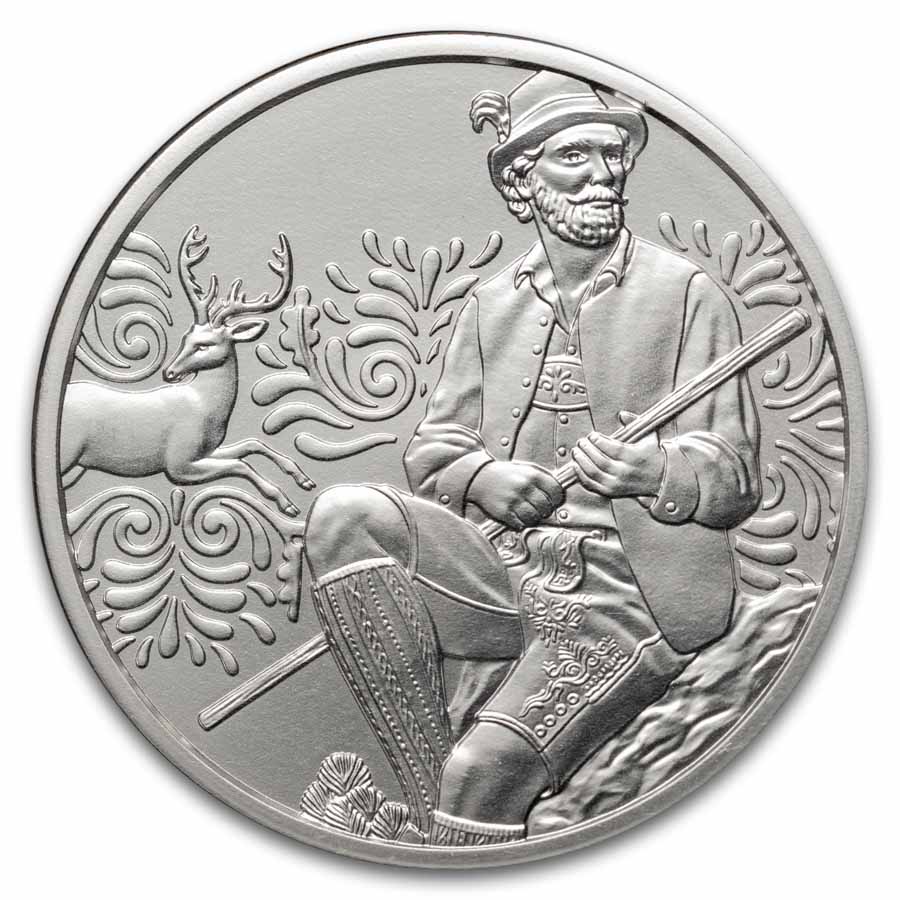 2025 Austria Silver €10 Traditional and Trendy: Leather (Card)