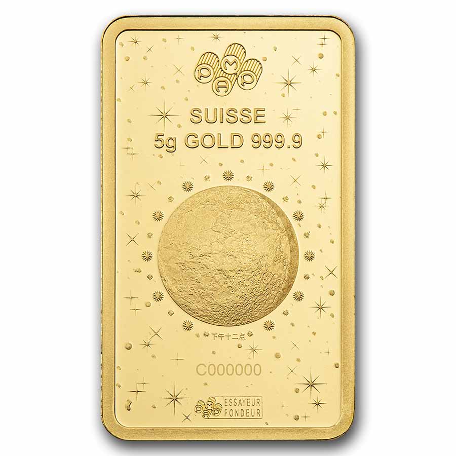 2026 5 gram Gold Bar - PAMP Suisse Year of the Horse (In Assay)