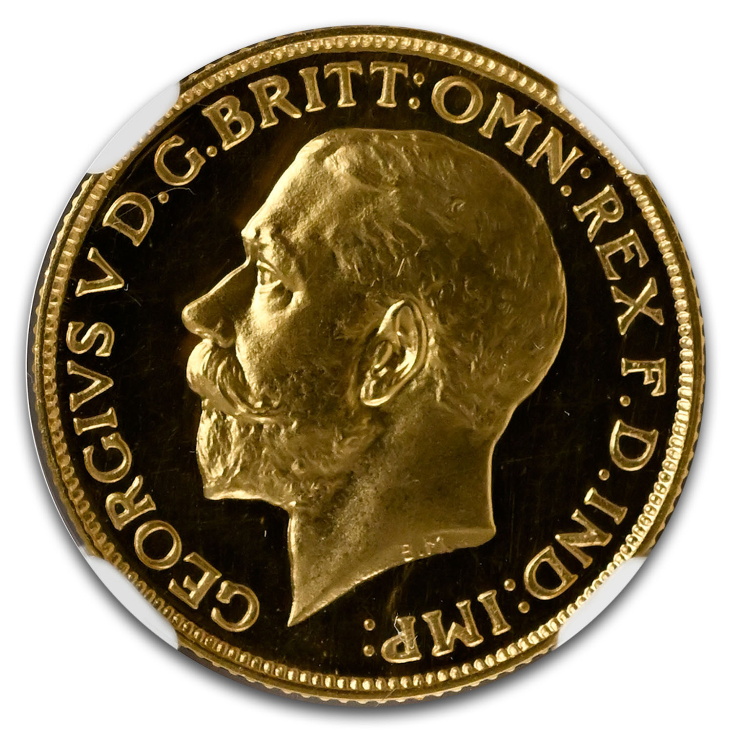 1911 Great Britain Gold Sovereign George V PF-63 Cameo NGC