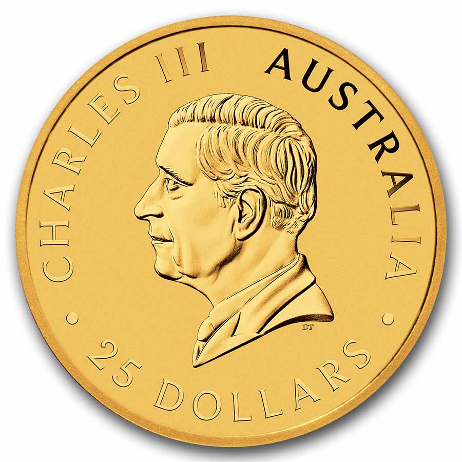 2026 Australia 1/4 oz Gold Kangaroo BU