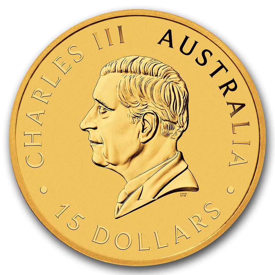 2026 Australia 1/10 oz Gold Kangaroo BU