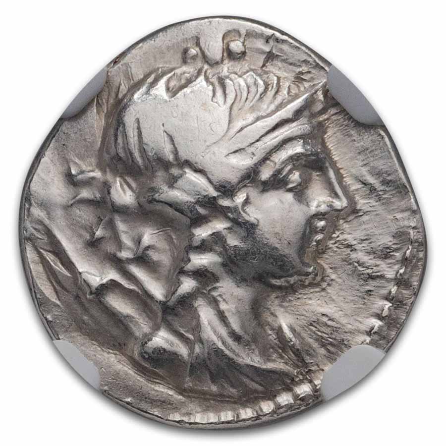 Gaul, Massalia AR Silver Drachm (2nd-1st Century BC) Ch VF NGC