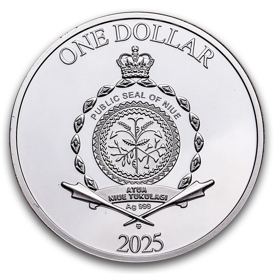 2025 Niue Silver Winged Unicorn (with Box & COA)