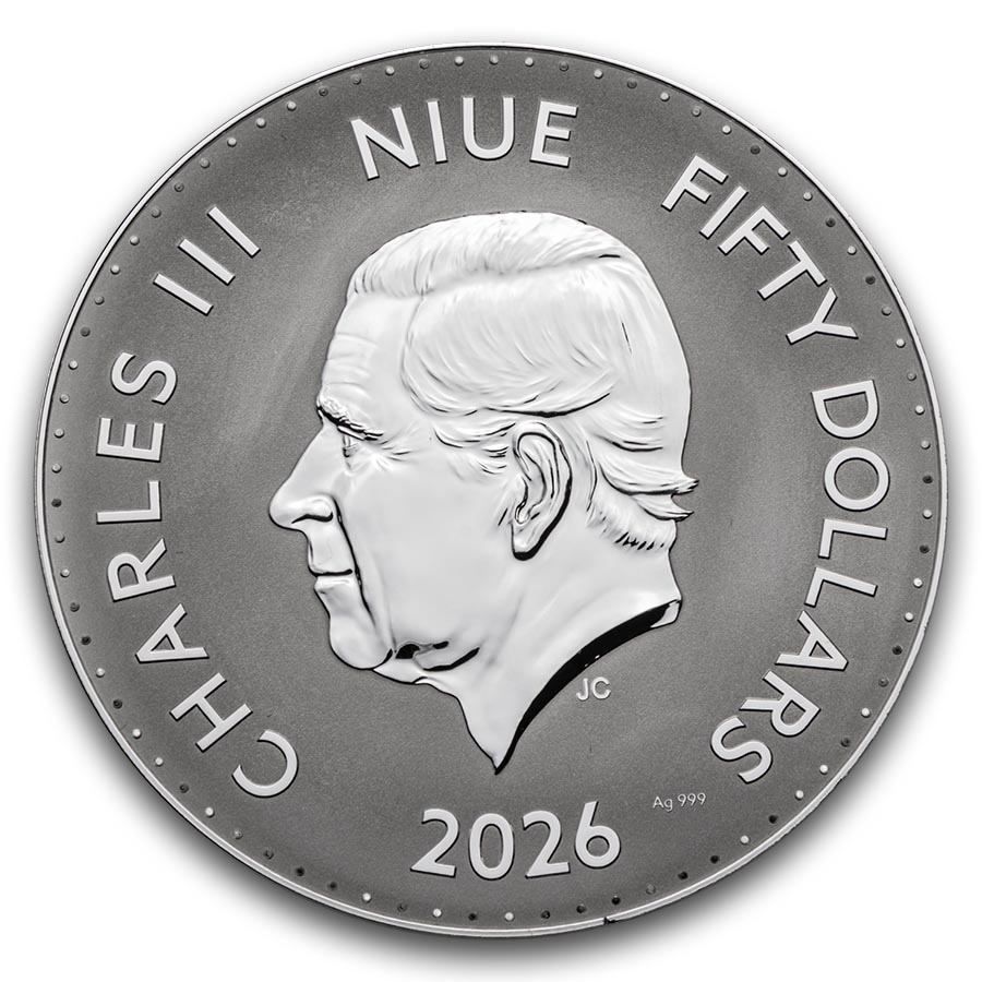 2026 Niue 1 kilo Silver Year of the Horse (with Box & COA)