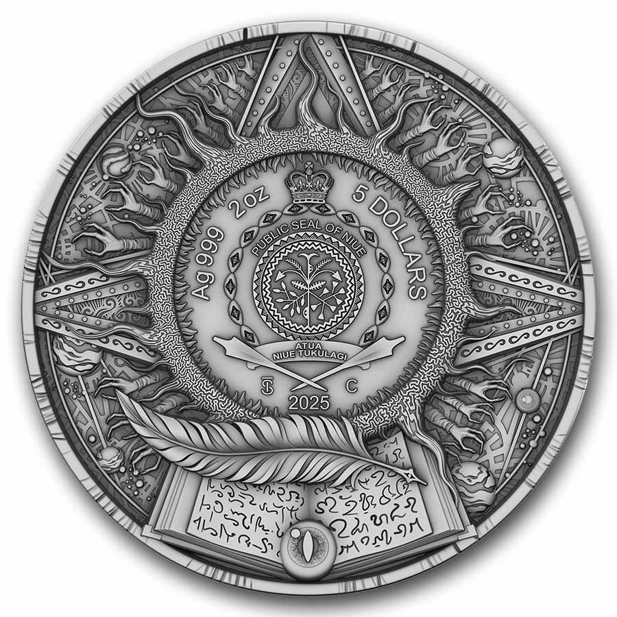 2025 Niue 2 oz Silver Cobellian (Colorized) Coin w/ Box & COA