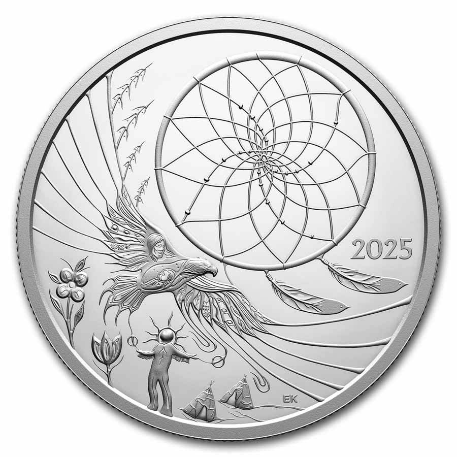 2025 Canada 1 oz Silver $20 Legend of the Dreamcatcher