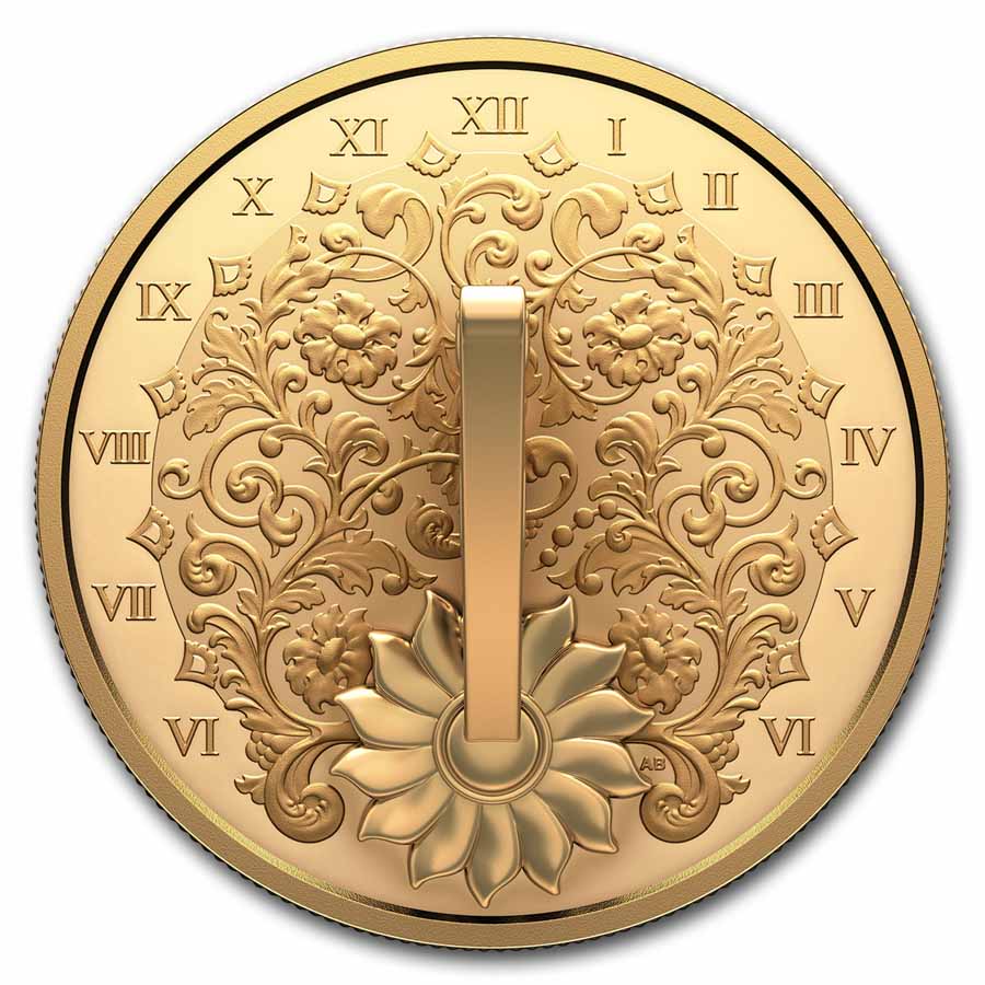 2025 Canada 1 oz Silver $20 The Gilded Sundial (Box/COA)