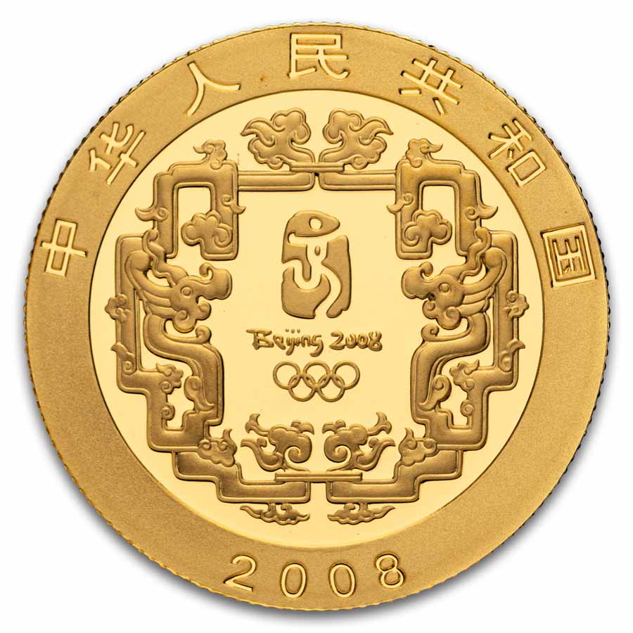 2008 China Gold ¥150 Olympic Games - Equestrian