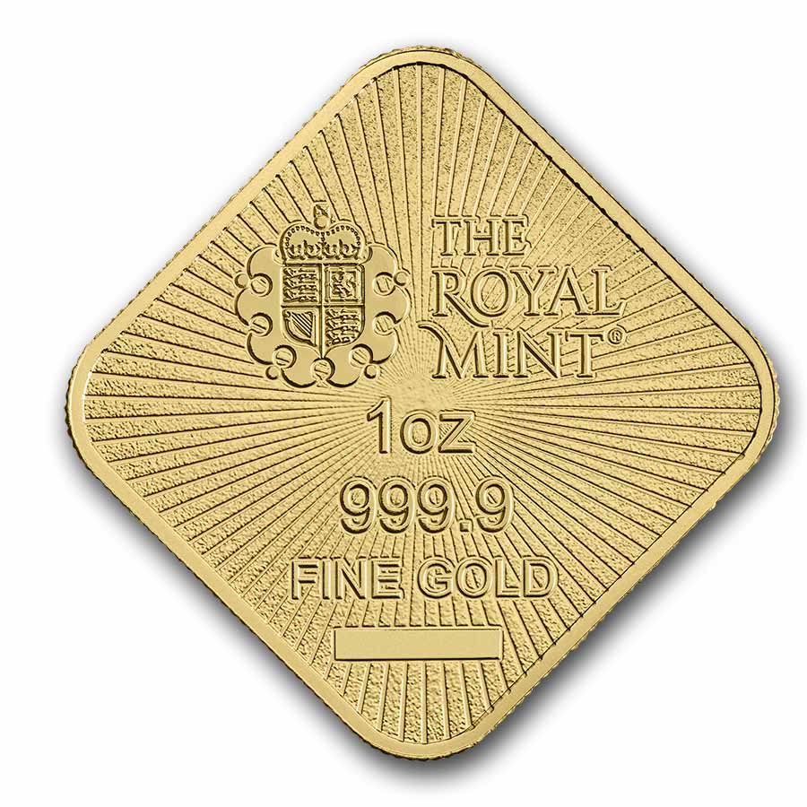 1 oz Gold Bar - The Royal Mint Britannia & Liberty