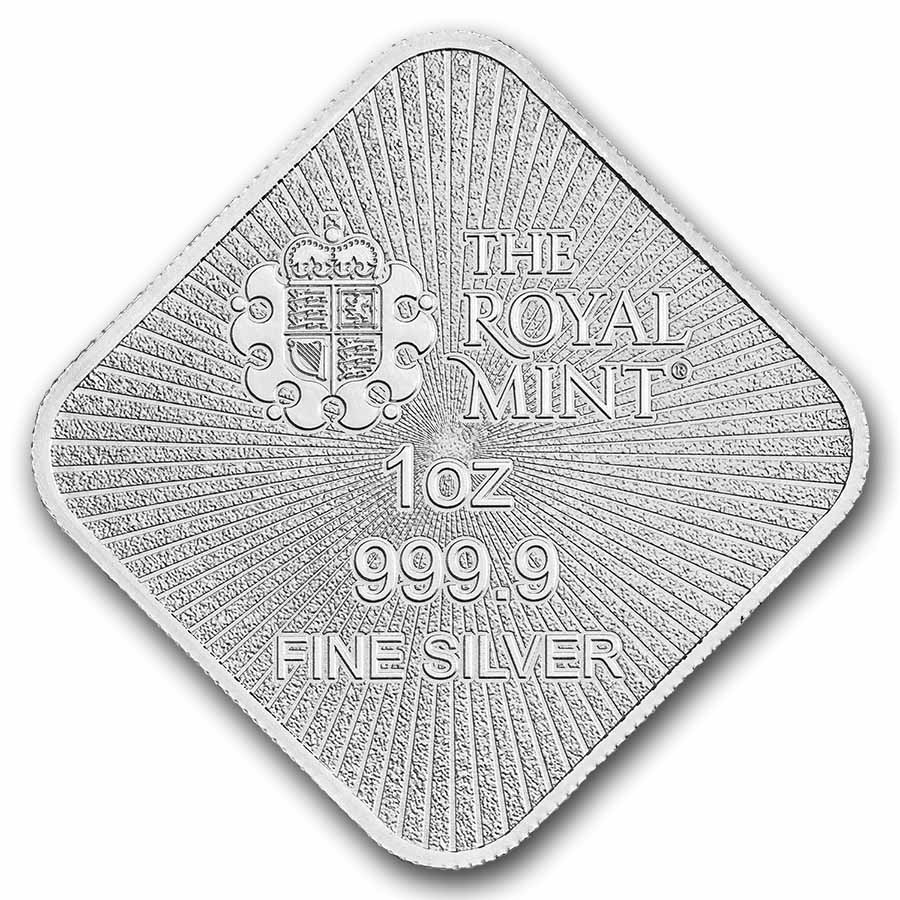 1 oz Silver Bar - The Royal Mint Britannia & Liberty