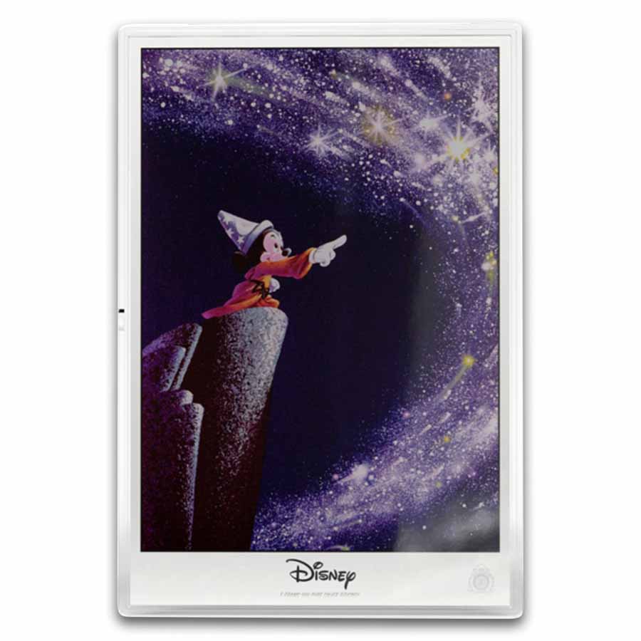 2025 Niue 1 oz + 5g Silver $2 Disney Fantasia Mickey Collectibles