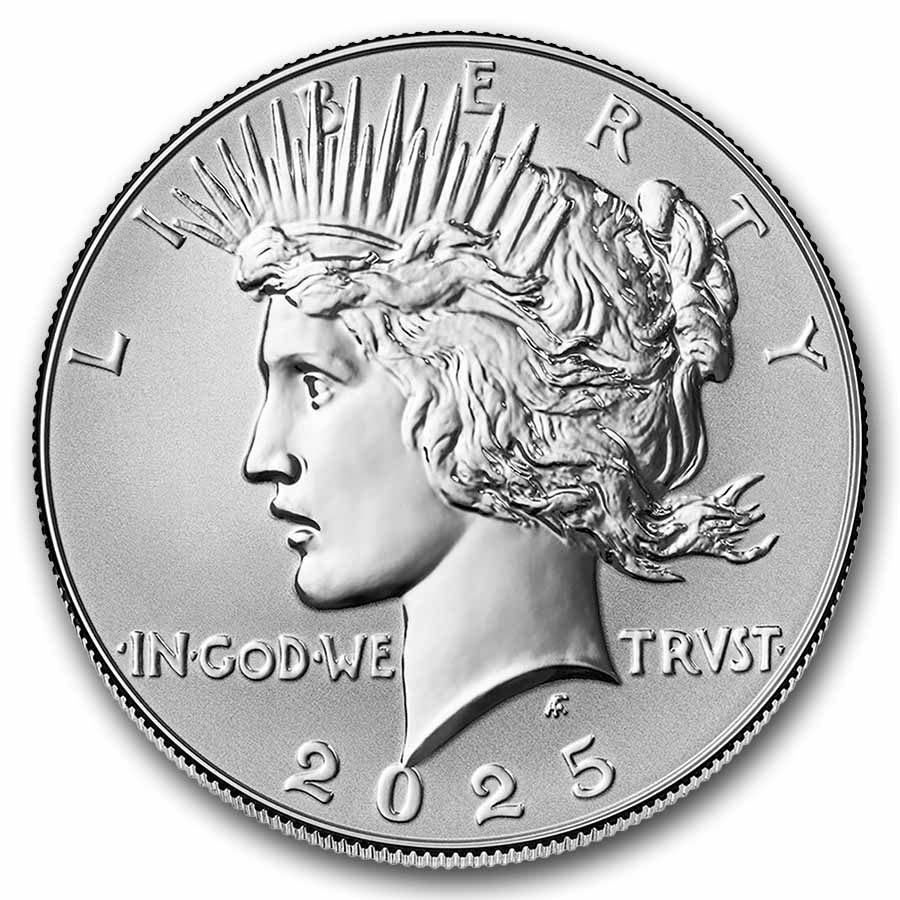 2025-S Morgan & Peace Silver Dollar Reverse Proof Set (Box & COA)