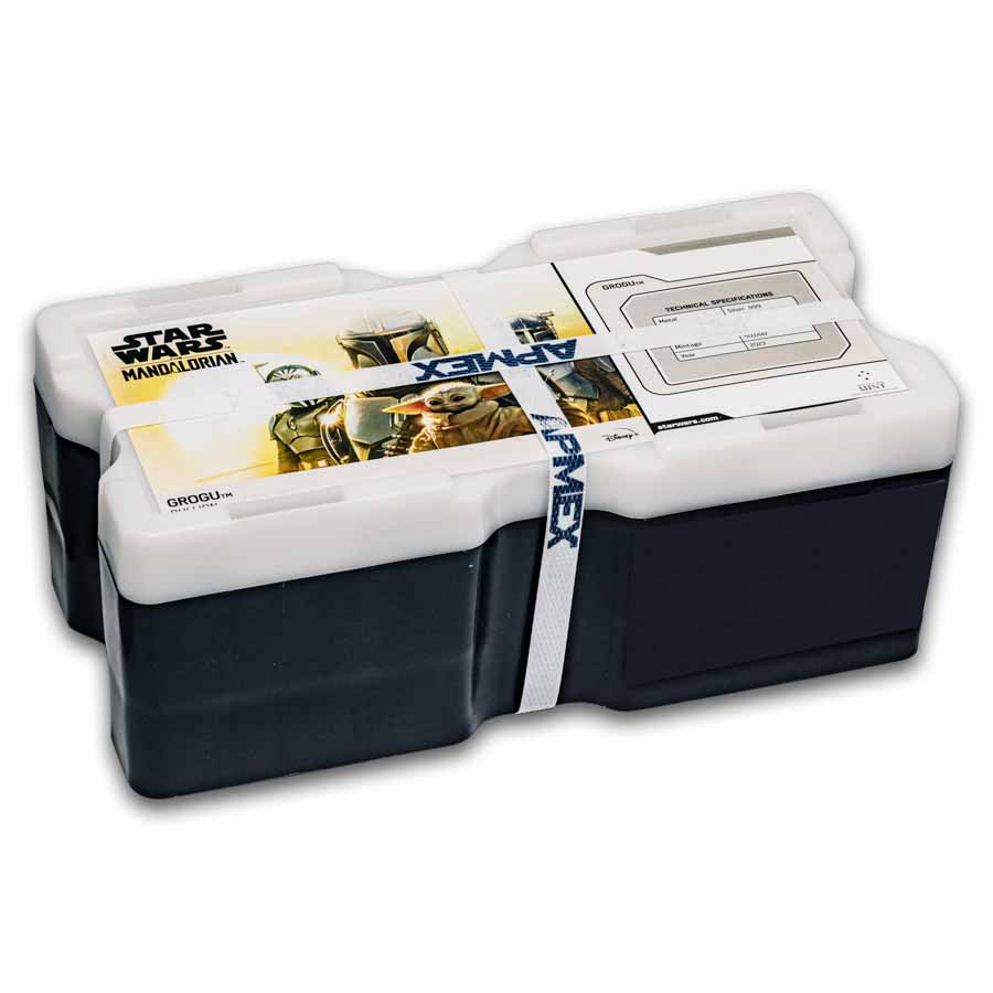 250-Coin Niue 1 oz Silver $2 Star Wars: Grogu Monster Box(Empty)