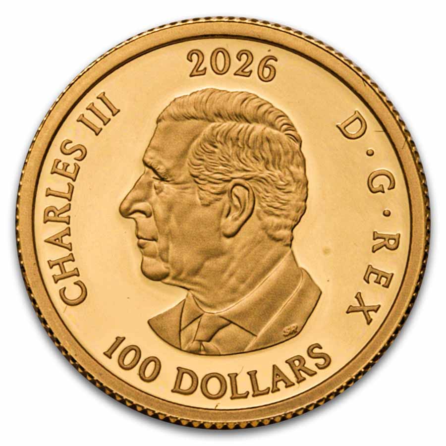 2026 Canada Gold $100 100th Anniv. of The Royal Canadian Legion