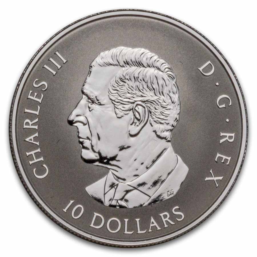 2026 Canada 1/2 oz Silver $10 Gleaming Maple Leaves Proof