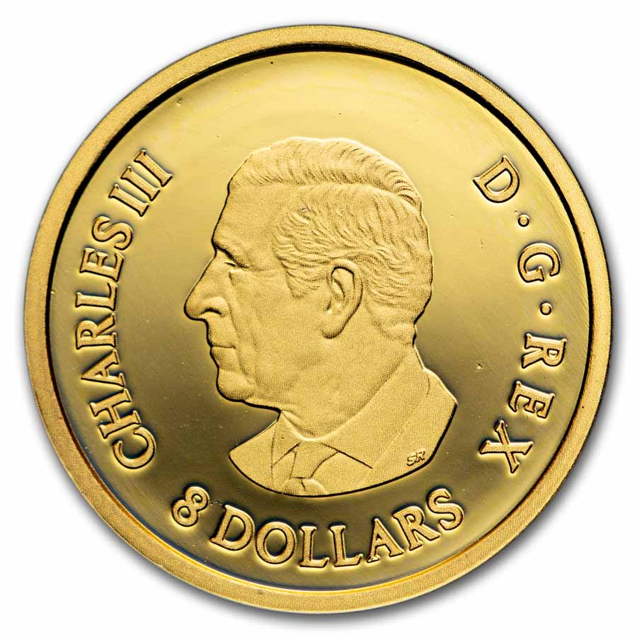 2026 Canada Proof Gold $8 Lucky Dragon