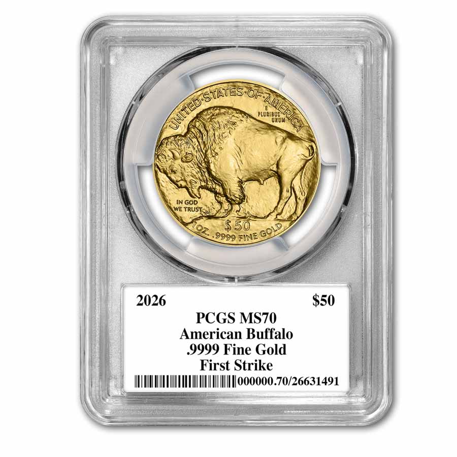 2026 1 oz Gold Buffalo MS-70 PCGS (FS, 250th Anniversary)