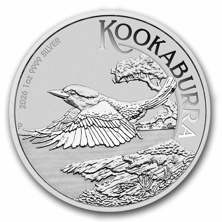 2026 Australia 1 oz Silver Kookaburra MS-70 PCGS (FS, Kook Label)