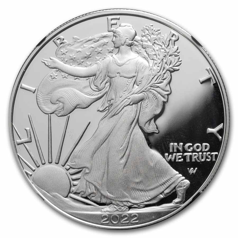 2022-S Proof Silver American Eagle PF-70 NGC (FDI)
