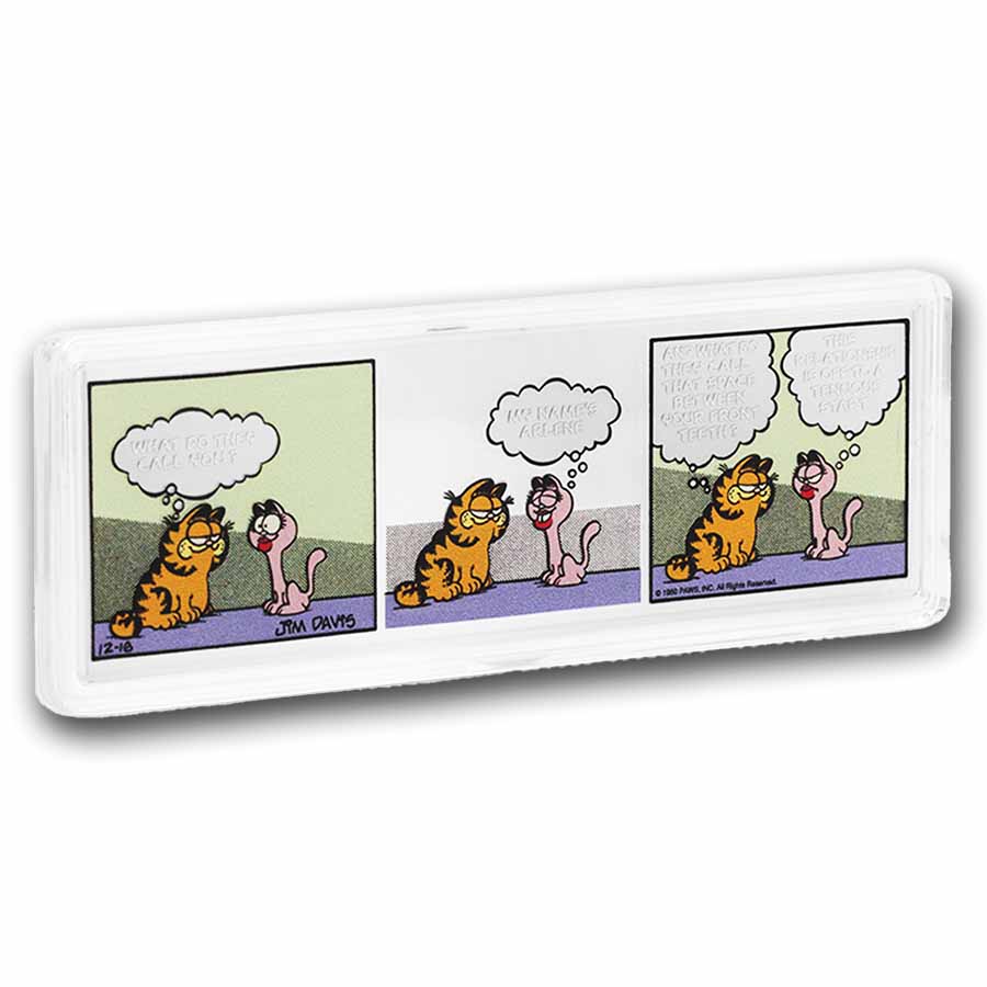 2026 Niue 1 oz Silver $2 Garfield Comics: Garfield & Arlene