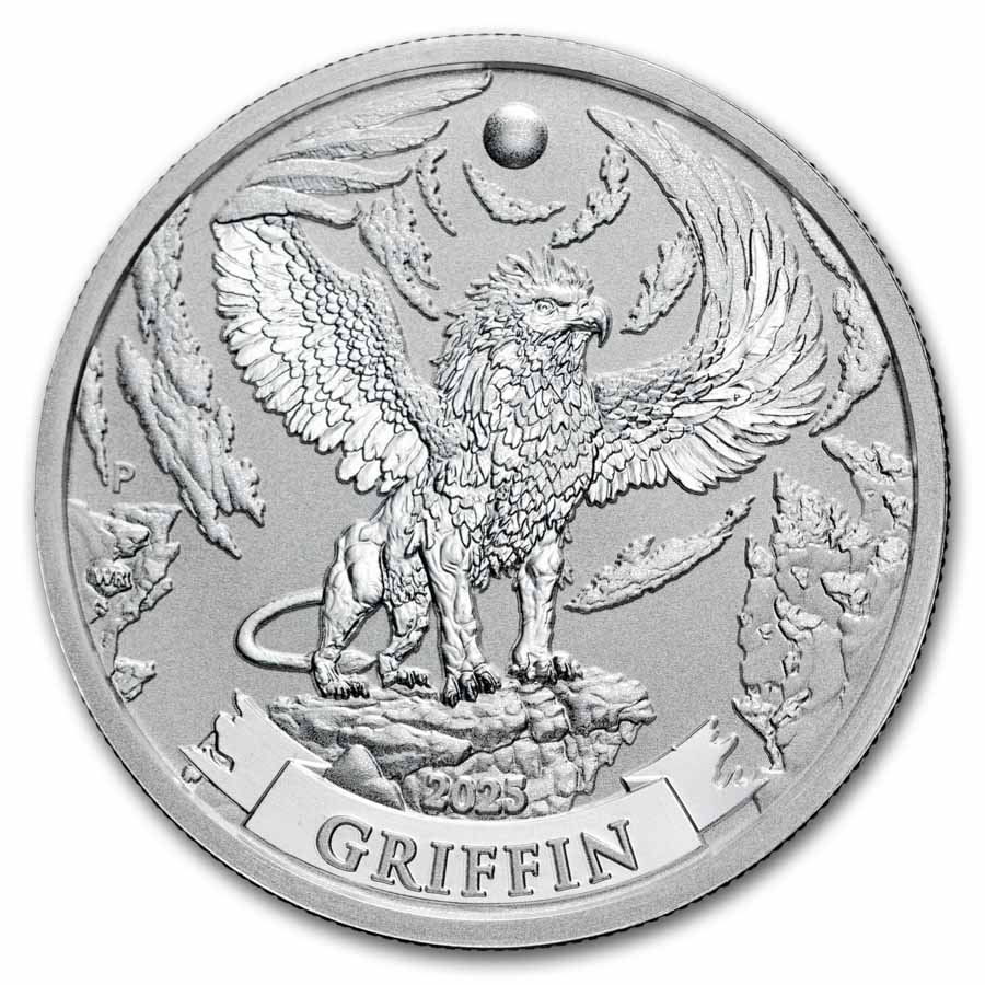 2025 Australia Myths & Legends: 1/2 oz Silver Griffin BU