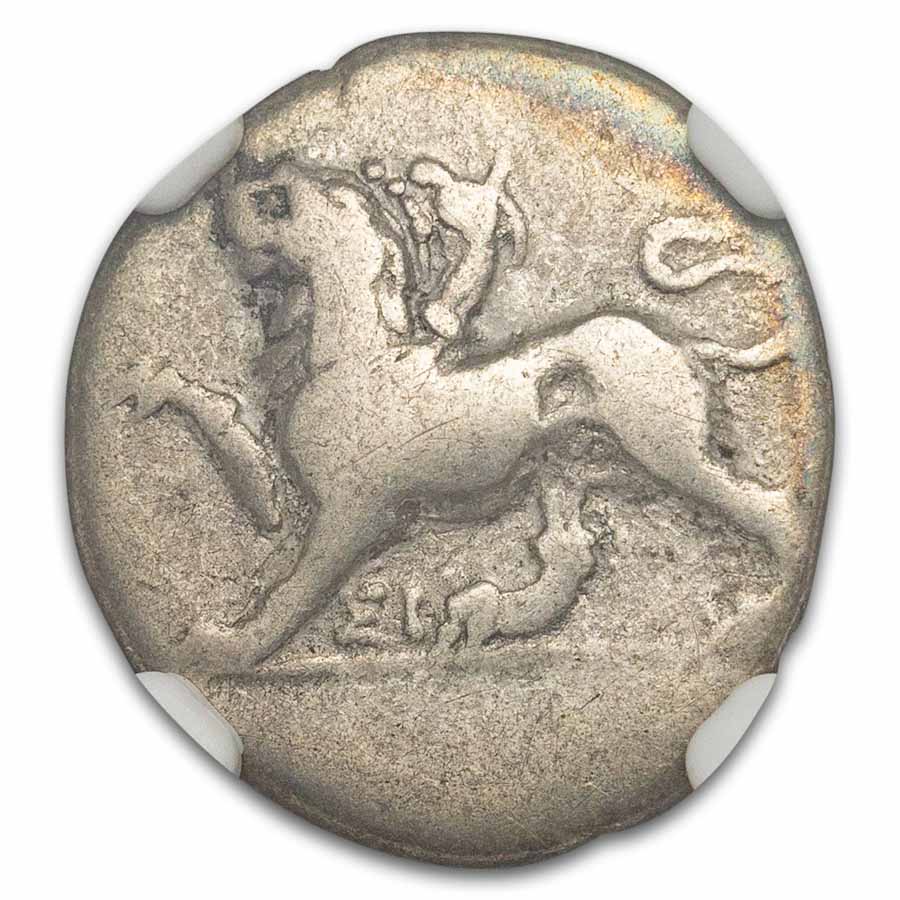 Sicyonia, Sicyon AR Silver Drachm (350-320 BC) VG NGC