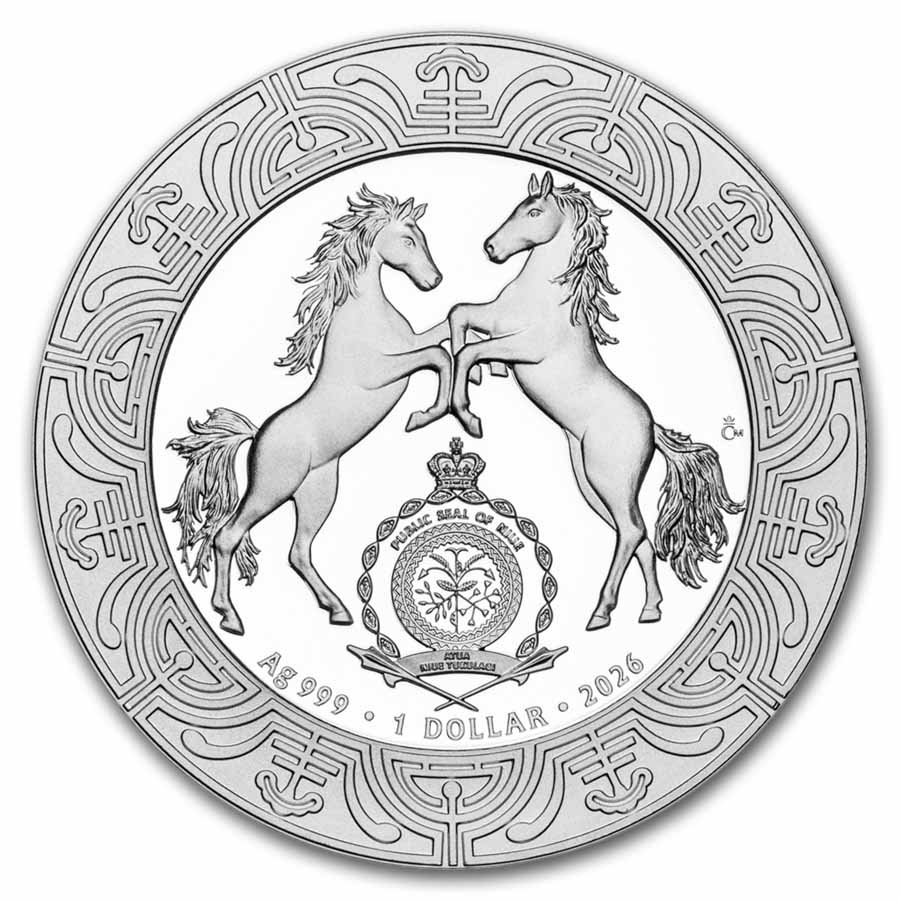 2026 Niue 1 oz Silver Lunar Year of The Horse (Colorized)