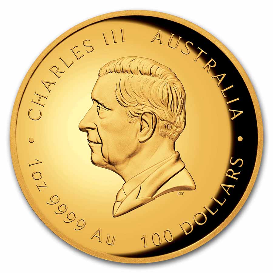 2026 Australia 1 oz Gold Lunar Horse Proof (HR, Box & COA)