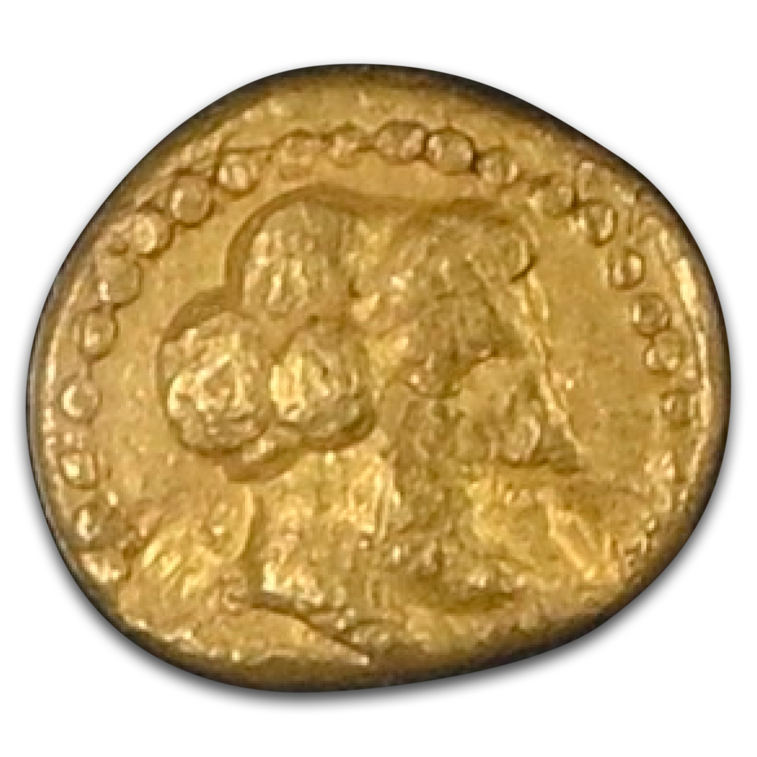 Cyrenaica Cyrene Gold 1/10th Stater (435-331) VF NGC (4/2)