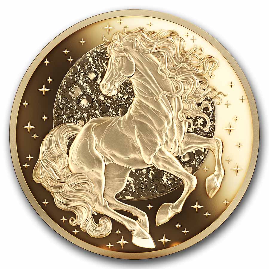 2026 Niue Fire Horse 1 oz Gold Proof Coin (Box & COA)
