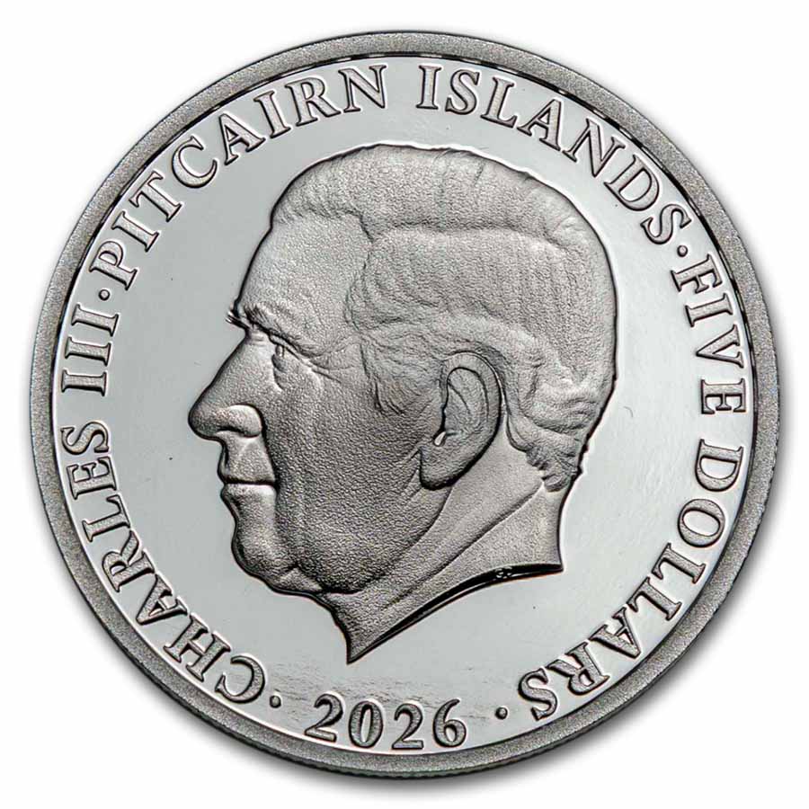 2026 Pitcairn Islands 1 oz Silver Golden Orb Weaver (Box & COA)