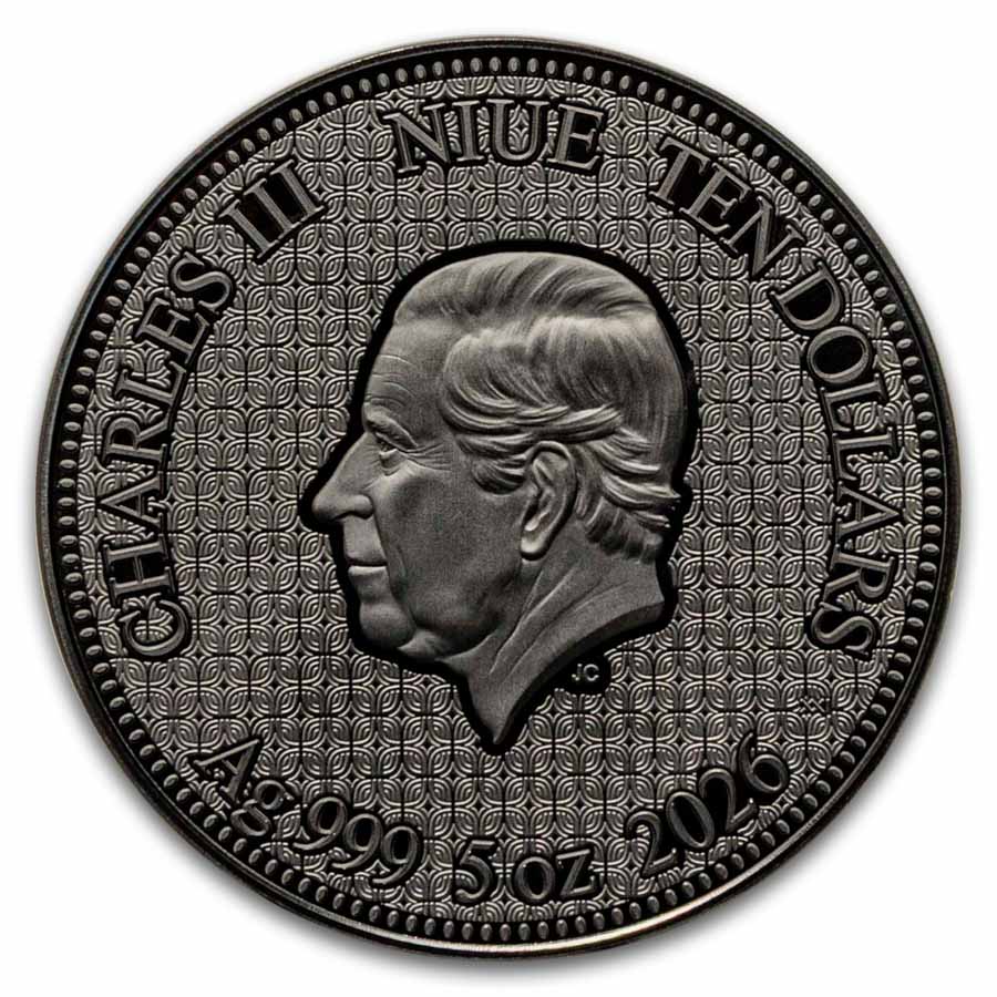 2026 Niue 5 oz Silver Bliss Snake (w/Box & COA)