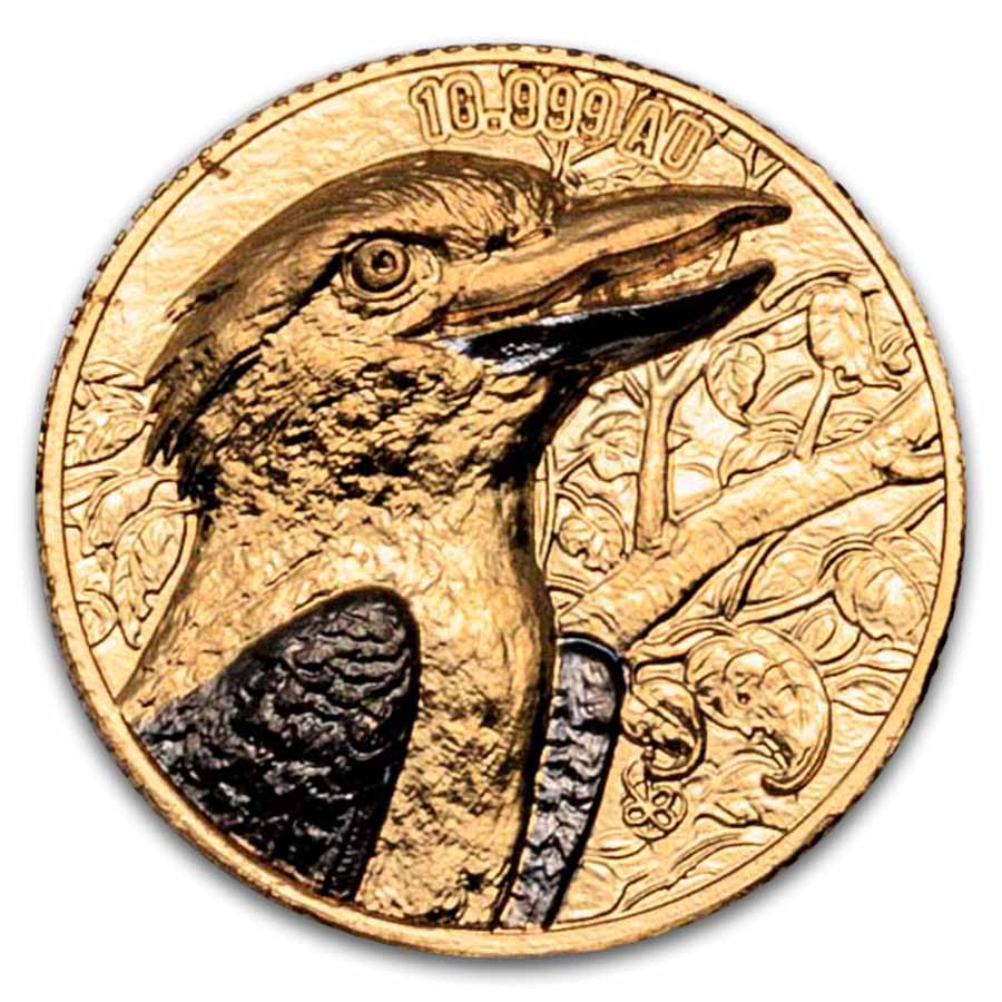 2025 Ivory Coast 2 gram Gold Signature Kookaburra 2-Coin Set