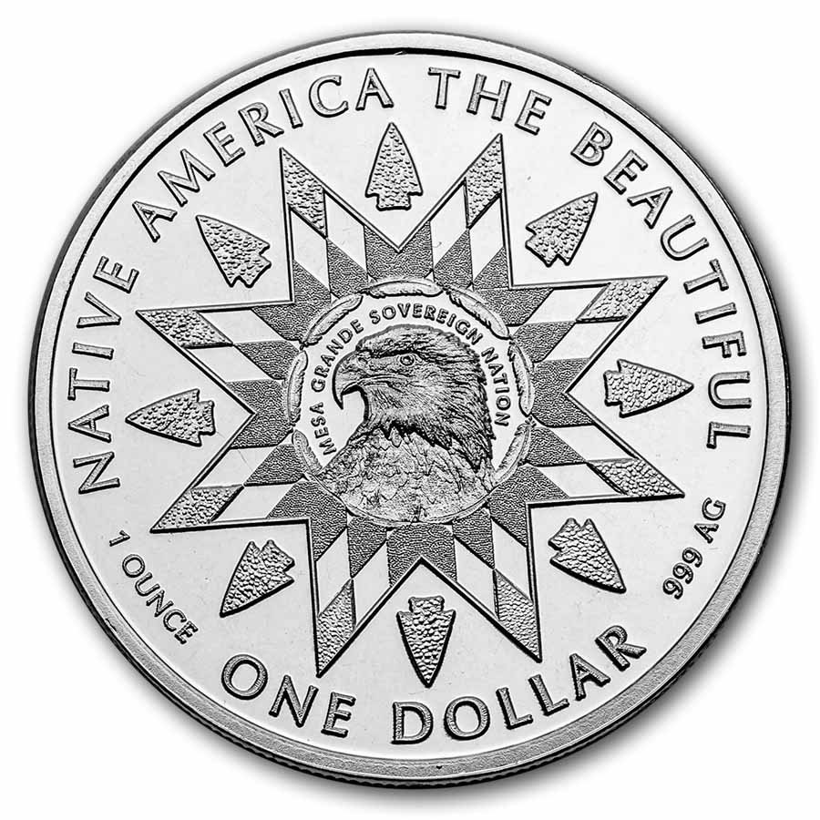 2026 1 oz Silver NATB Vermont Missisquoi Tribe (Box/COA)