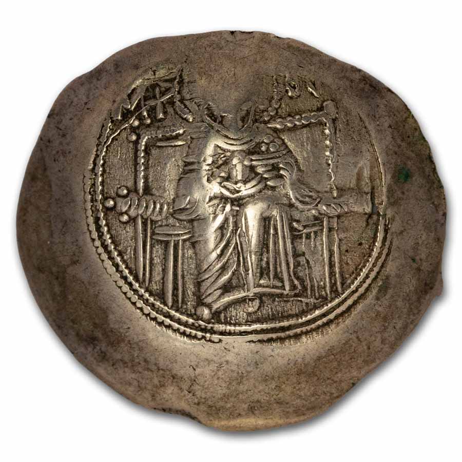 Byzantine EL Hyperpyron Isaac II (1185-1195 AD) XF