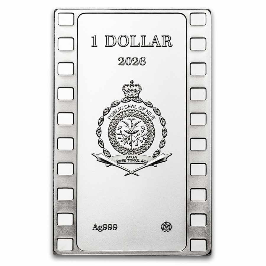 2026 Niue 1 oz Silver New York Between Sky and Lens (Box & COA)
