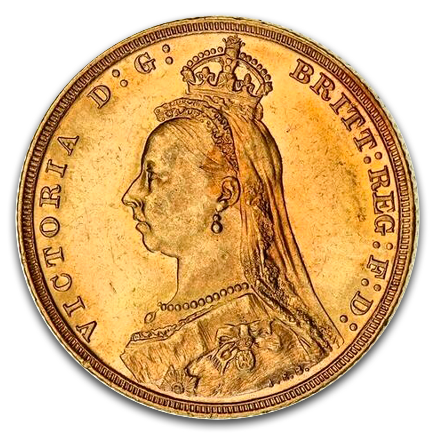 1893-M Australia Gold Sovereign Victoria MS-63 NGC