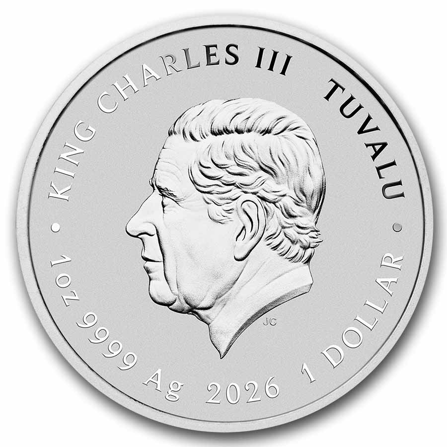 2026 Australia 1 oz Silver Colorized Dune Coin (Box, COA)