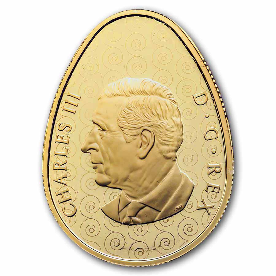 2026 Canada Gold $250 Pysanka Shaped Coin (Box/COA)