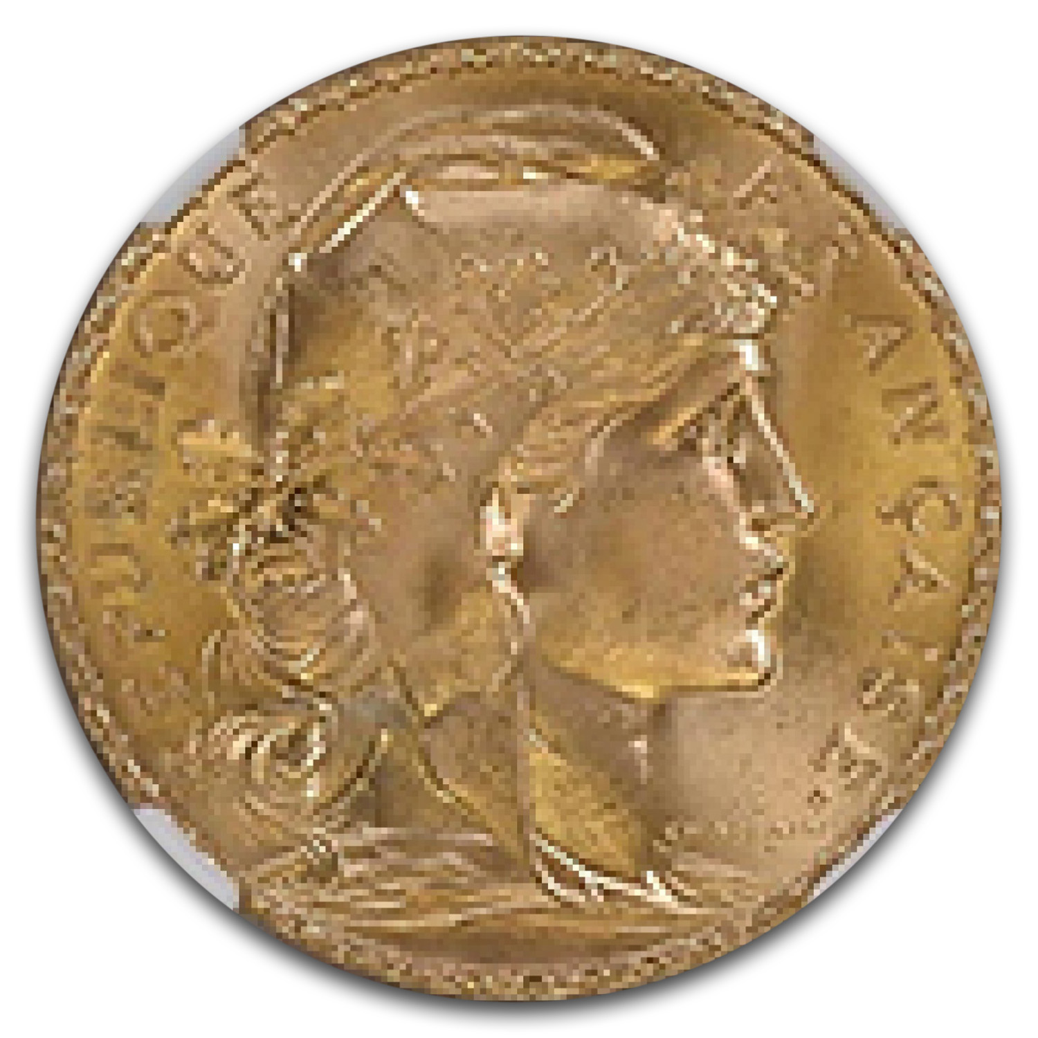 1912 France Gold 20 Francs MS-67+ NGC