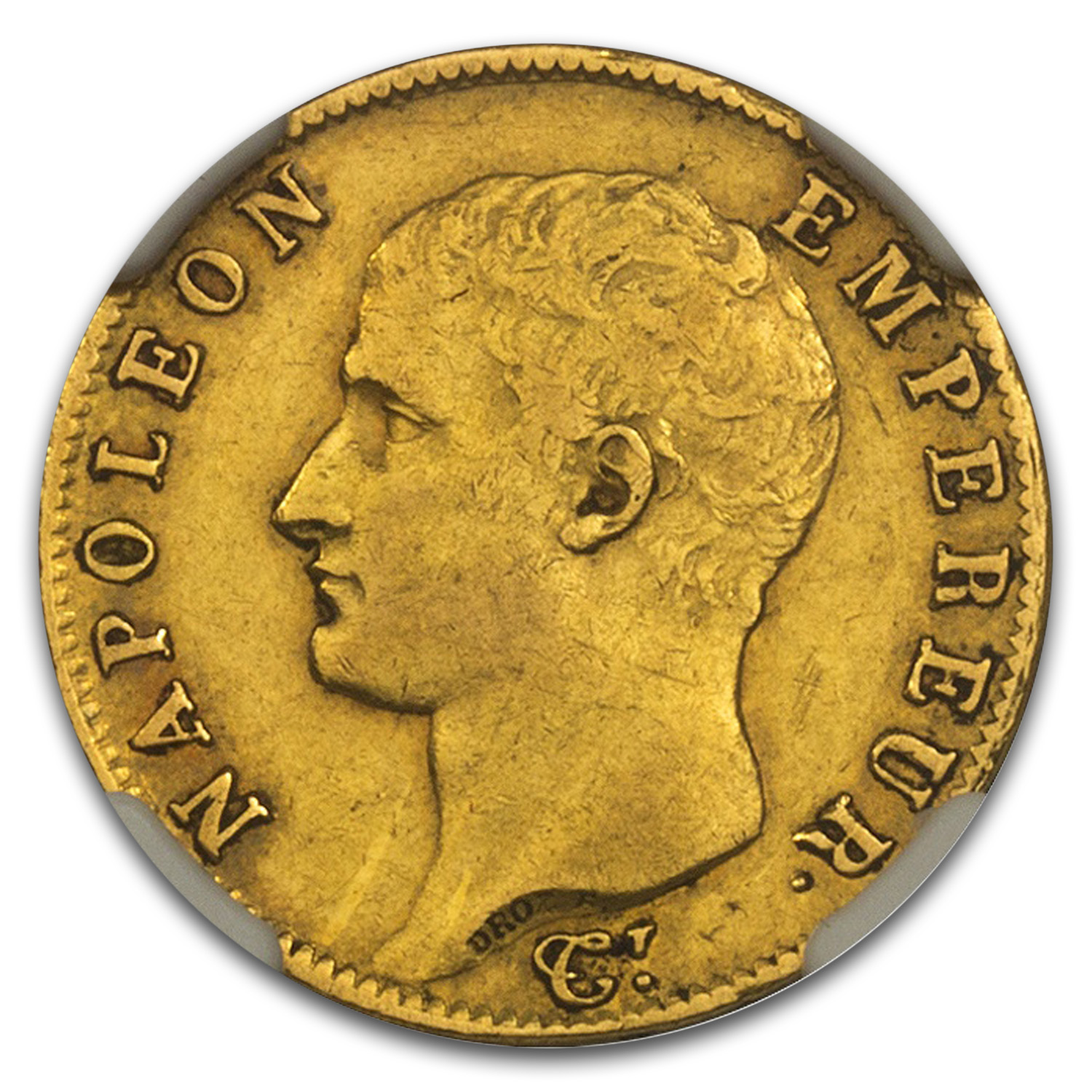(1805-6)-I France Gold 20 Francs Napoleon XF-45 NGC