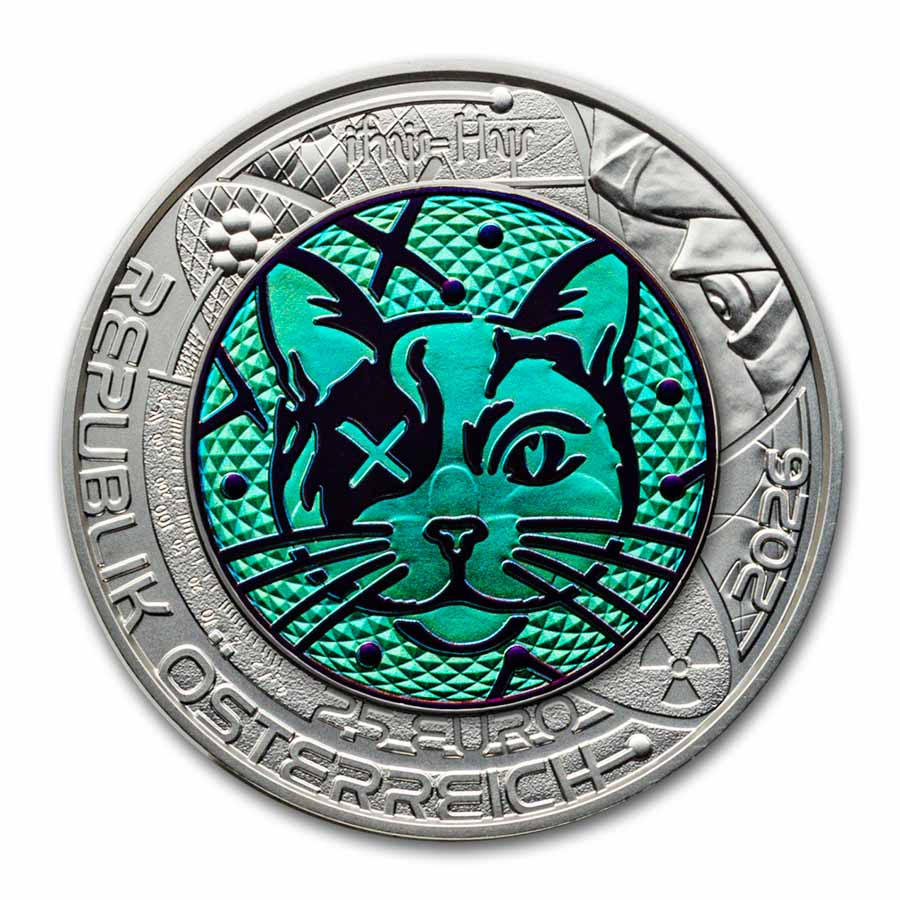 2026 Austria Silver/Niobium Quantum Physics €25 BU